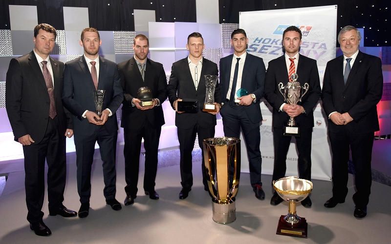 Hokejisté Liberce opanovali galavečer, získali pět individuálních trofejí